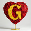 Custom Red Heart Rose Lamp with Color 'G' - Imaginary Worlds