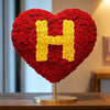 Custom Red Heart Rose Lamp with Color 'H' - Imaginary Worlds