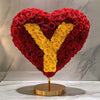 Custom Red Heart Rose Lamp with Color 'Y' - Imaginary Worlds