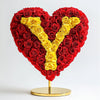 Custom Red Heart Rose Lamp with Color 'Y' - Imaginary Worlds