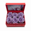 Customized Forever Lavender Rose Box with Photo - Imaginary Worlds