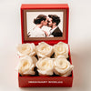 Customized Forever White Rose Box with Photo - Imaginary Worlds