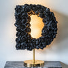 Demeter Black Rose Letter D Lamp - Imaginary Worlds