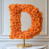 Dionysus Orange Rose Letter D Lamp - Imaginary Worlds