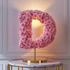 Dionysus Pink Rose Letter D Lamp - Imaginary Worlds