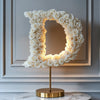 Dionysus White Rose Letter D Lamp - Imaginary Worlds