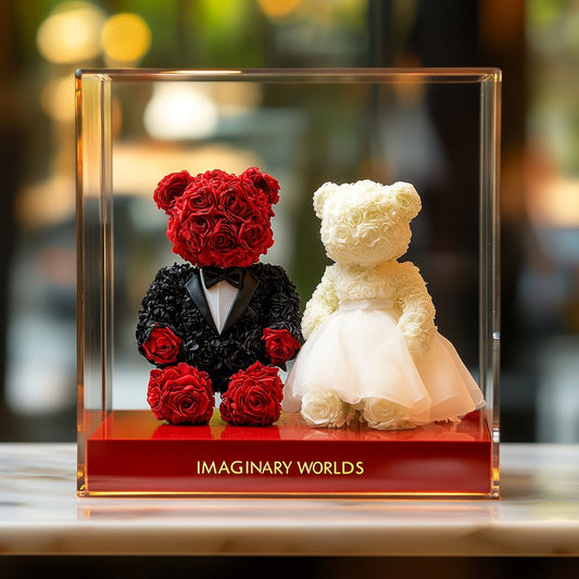 Eternal Flower Bear Couple Set - Imaginary Worlds