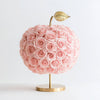 Eternal Glow Apple Lamp: Pink & Gold Edition - Imaginary Worlds