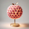 Eternal Glow Apple Lamp: Pink & Gold Edition - Imaginary Worlds