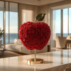 Eternal Glow Apple Lamp: Red & Gold Edition - Imaginary Worlds