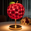 Eternal Glow Apple Lamp: Red & Gold Edition - Imaginary Worlds