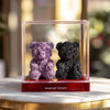 Eternal Lavender and Black Rose Bear Set - Imaginary Worlds