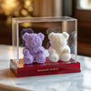 Eternal Lavender and White Rose Bear Set - Imaginary Worlds