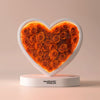 Eternal Love Orange Rose Heart Speaker - Imaginary Worlds