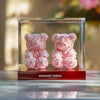 Eternal Pink Rose Bear Set - Imaginary Worlds