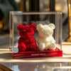 Eternal Red and White Rose Bear Set - Imaginary Worlds