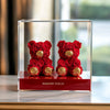 Eternal Red & Gold Flower Bear Set - Imaginary Worlds