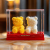 Eternal Yellow and White Rose Bear Set - Imaginary Worlds