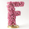 Fauna Pink Rose Letter F Lamp - Imaginary Worlds