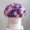Forever Carnation Box – Pink & Purple Edition - Imaginary Worlds