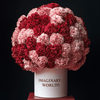Forever Carnation Box – Red & Pink Edition - Imaginary Worlds