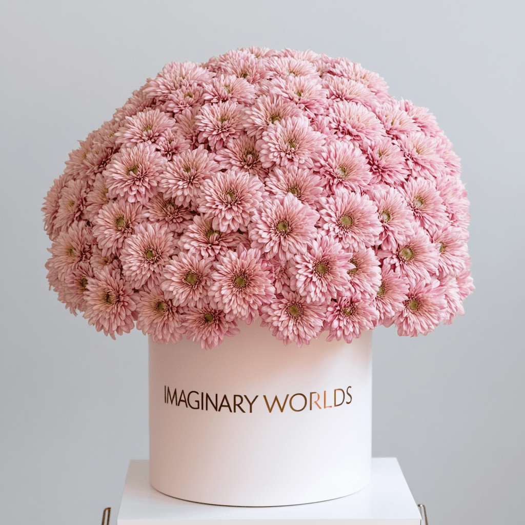 Forever Chrysanthemum Box – Pink Edition - Imaginary Worlds