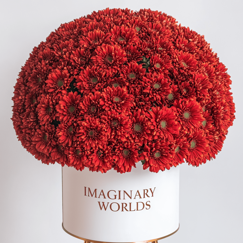 Forever Chrysanthemum Box – Red Edition - Imaginary Worlds