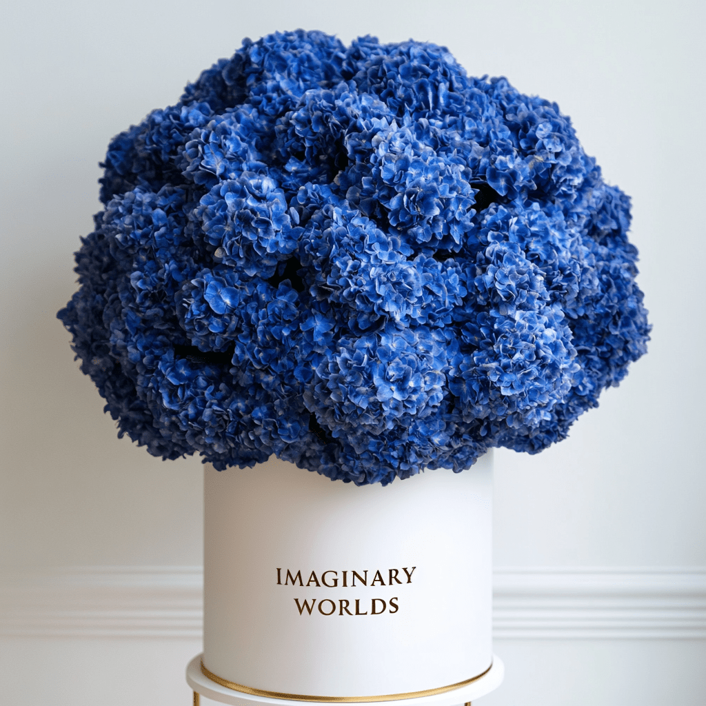 Forever Hydrangea Box – Blue Edition - Imaginary Worlds