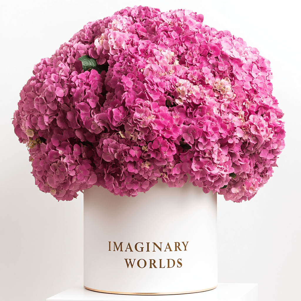 Forever Hydrangea Box – Pink Edition - Imaginary Worlds
