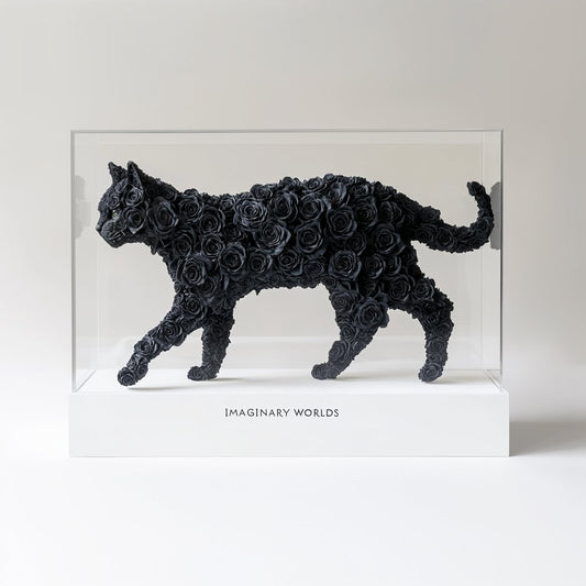 Forever Rose Animal Sculptures - Imaginary Worlds
