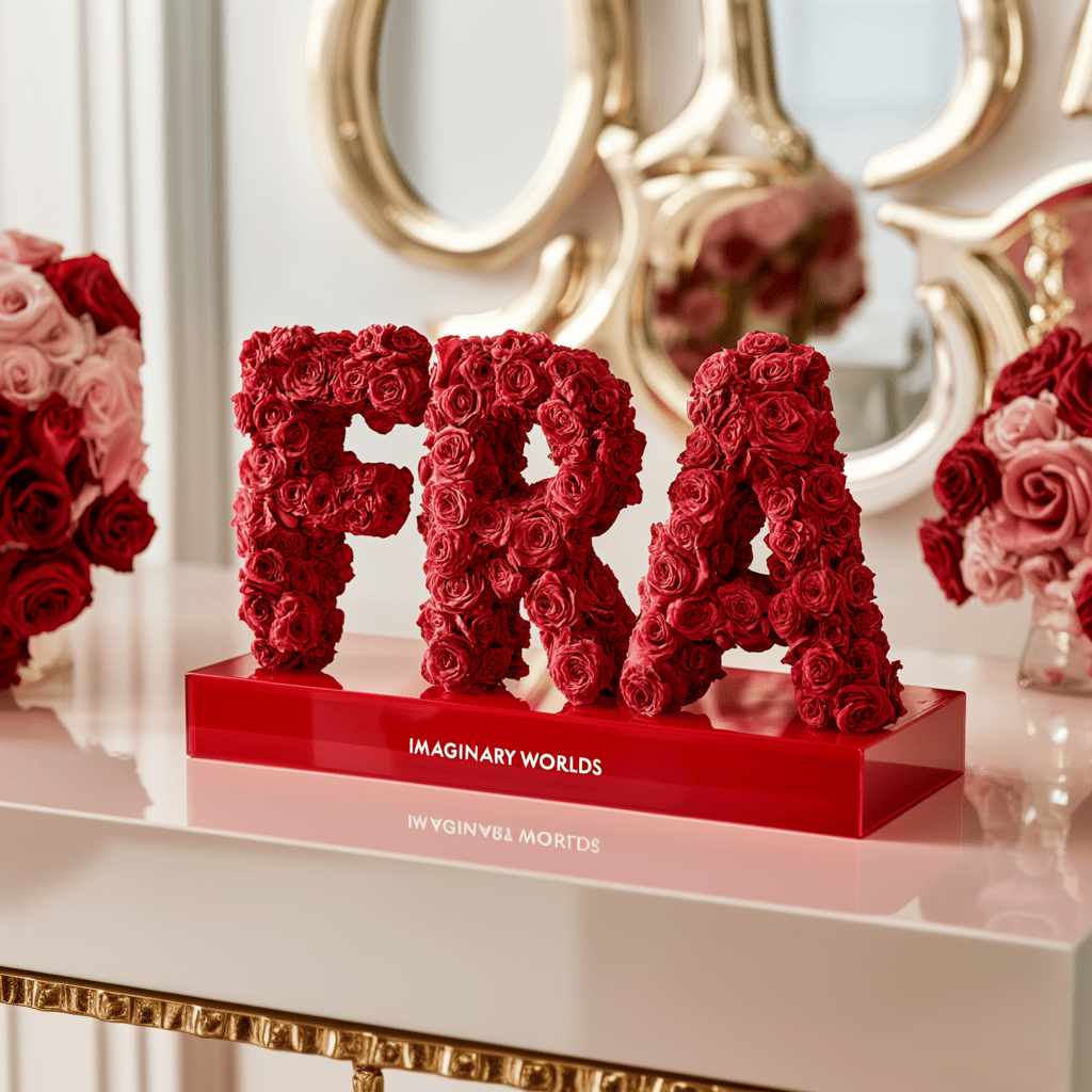 FRA Rose Sculpture – The France Edition - Imaginary Worlds