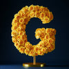 Gaia Yellow Rose Letter G Lamp - Imaginary Worlds