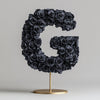 Ganymede Black Rose Letter G Lamp - Imaginary Worlds