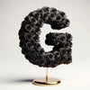 Ganymede Black Rose Letter G Lamp - Imaginary Worlds