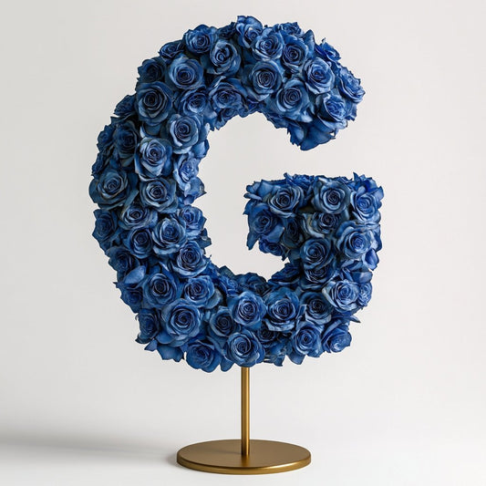 Ganymede Blue Rose Lamp - Imaginary Worlds