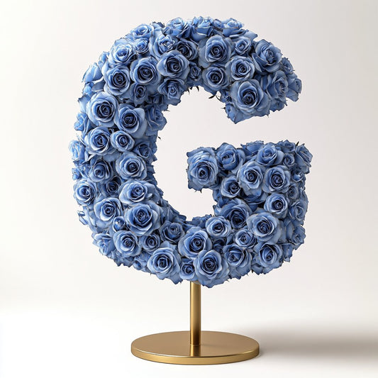 Ganymede Blue Rose Lamp - Imaginary Worlds