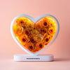 Heart - Shaped Yellow and Orange Rose Light Speaker - Imaginary Worlds