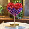 Hector and Andromache Mixed Rose Heart Lamp - Imaginary Worlds