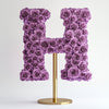 Hera Purple Rose Letter H Lamp - Imaginary Worlds