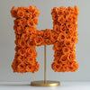 Hestia Orange Rose Letter H Lamp - Imaginary Worlds