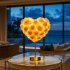 Icarus and Daedalus Yellow Rose Heart Lamp - Imaginary Worlds