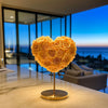 Icarus and Daedalus Yellow Rose Heart Lamp - Imaginary Worlds