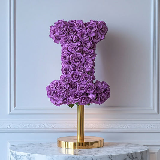 Icarus Purple Rose Lamp - Imaginary Worlds