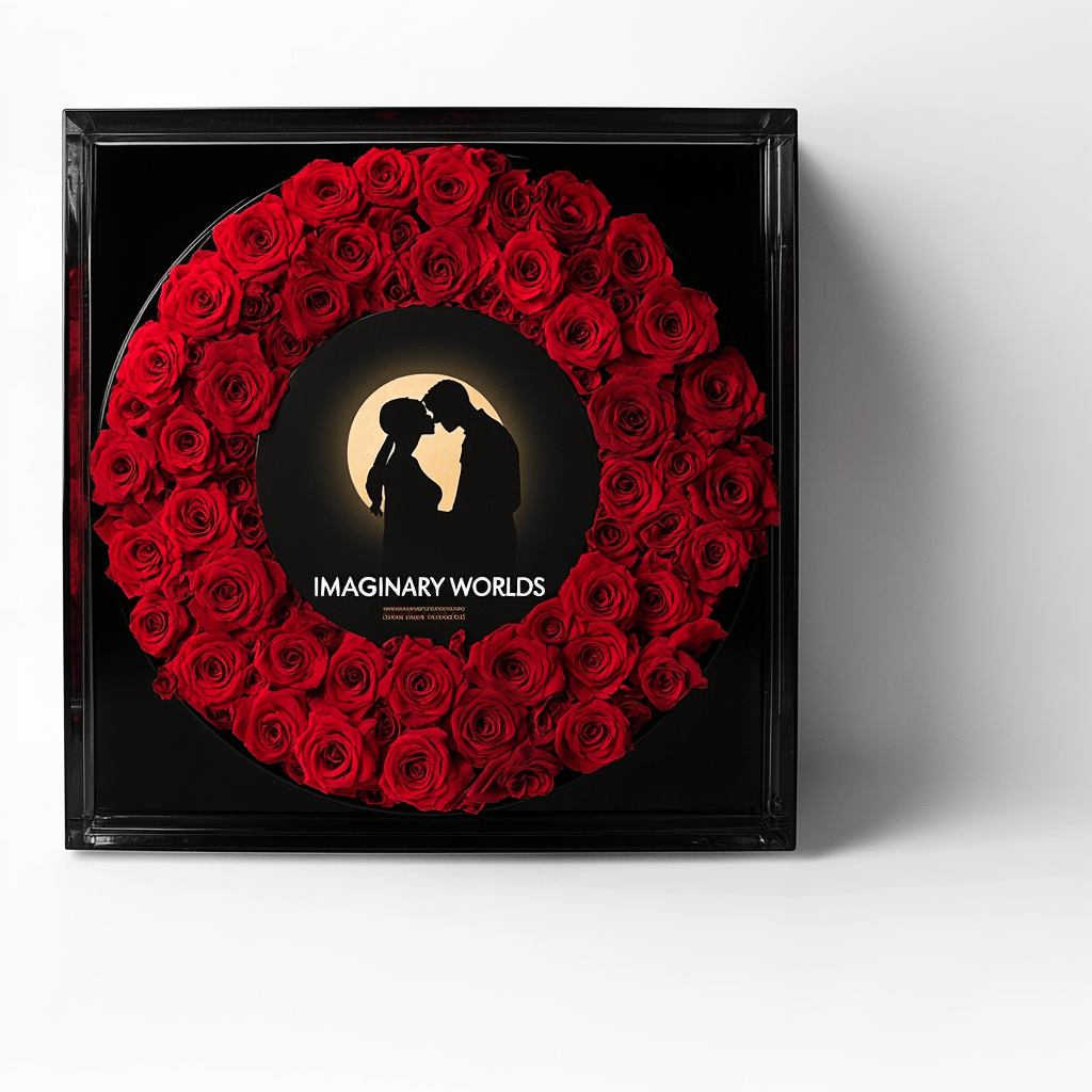 Imaginary Worlds Custom Vinyl Rose Box – Red Roses Edition - Imaginary Worlds