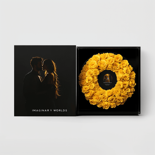 Imaginary Worlds Custom Vinyl Rose Box – Yellow Roses Edition - Imaginary Worlds