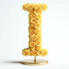 Iris Yellow Rose Letter I Lamp - Imaginary Worlds