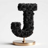 Janus Black Rose Letter J Lamp - Imaginary Worlds