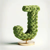 Jason Green Rose Letter J Lamp - Imaginary Worlds