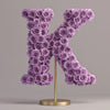 Kalliope Pink Rose Letter K Lamp - Imaginary Worlds