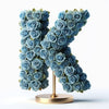 Kratos Blue Rose Letter K Lamp - Imaginary Worlds